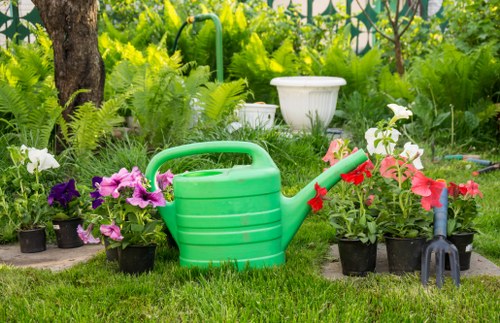 Payment and service terms for a gardening contractor